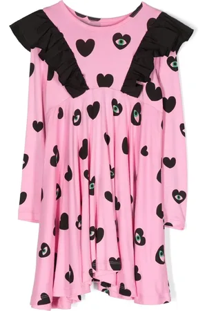 Wauw Capow by Bangbang Maya heart-print dress