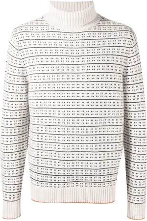 N.PEAL Long-sleeve roll-neck jumper