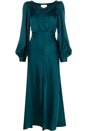 Sachin & Babi Women Midi Dresses - Amy satin midi dress - Blue