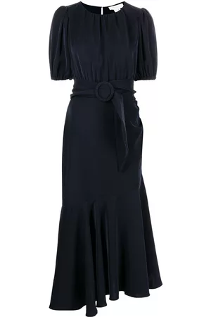 Sachin & Babi Women Midi Dresses - Camila belted-waist midi dress - Black