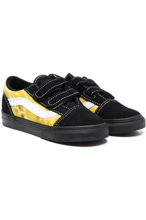 Vans Boys Casual Shoes - Old Skool V plimsolls - Black