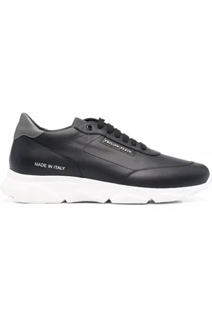 Philipp Plein Leather low-top sneakers