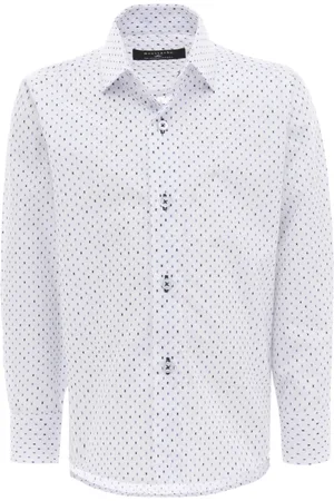 M. Moustache Ticket-print dress shirt
