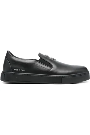 Philipp Plein Logo-plaque slip-on sneakers