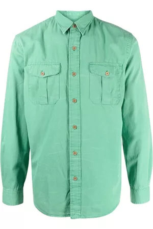 Ralph Lauren Men Sports T-Shirts - Button-down sport shirt - Green