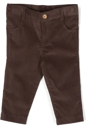 PAZ RODRIGUEZ Straight-leg corduroy trousers