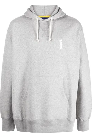 JUNYA WATANABE Embroidered-motif cotton hoodie