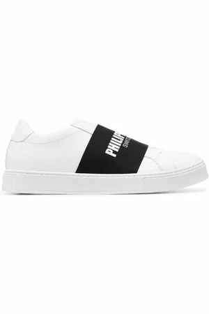 Philipp Plein Logo strap slip-on sneakers