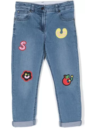 Stella McCartney Jeans - Patch-detail denim jeans - Blue