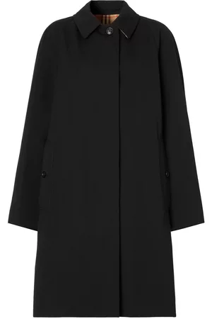 Burberry Women Coats - Camden Heritage car coat - Black