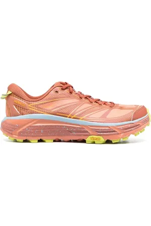 Hoka One One Panelled lace-up sneakers