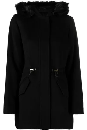 Ralph Lauren Women Duffle Coats - Hooded duffle coat - Black