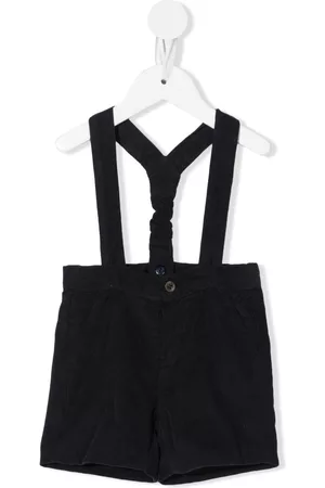 KNOT Shorts - Booker corduroy short dungarees - Blue