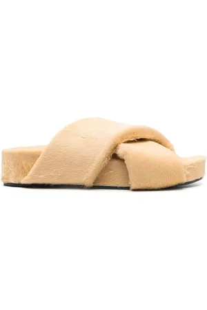 Jil Sander Crossover-strap detail sandals