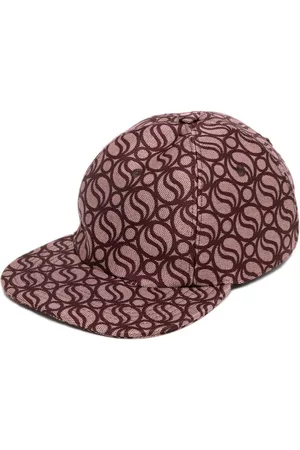 Stella McCartney Women Caps - All-over monogram-print baseball cap - 6106