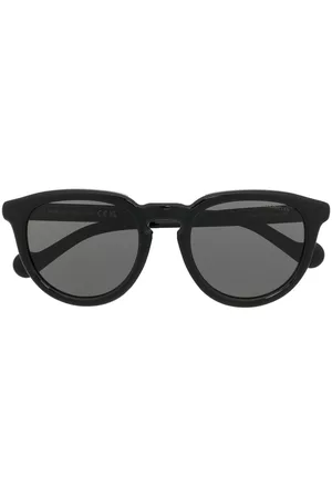Moncler Round-frame tinted sunglasses - Black