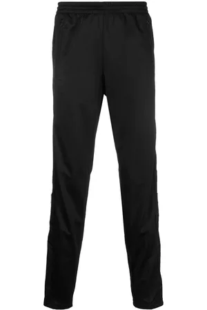 adidas Men Sweatpants - 3-stripe logo-patch track pants - Black