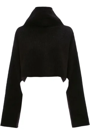 J.W.Anderson Cut-out oversized cropped jumper