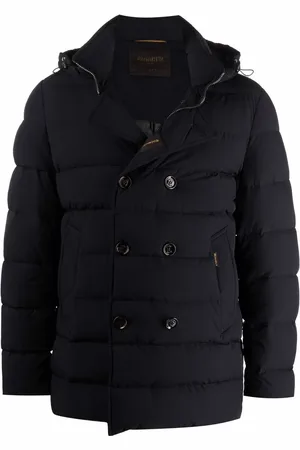 MOORER Double-breasted style padded jacket