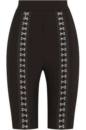 Dolce & Gabbana Hook-and-eye fastening detail shorts