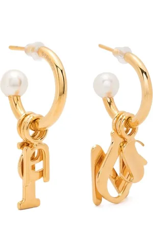 SUNNEI Letter-pendant earrings