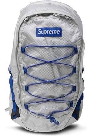 Supreme logo-patch Backpack - Farfetch