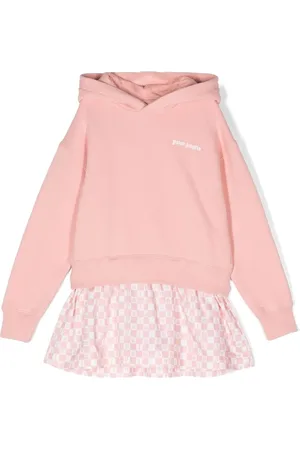 Palm Angels Hooded long-sleeve dress