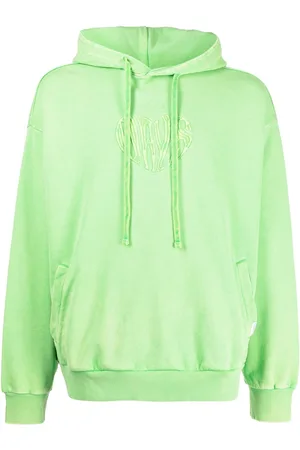 FIVE CM Logo-embroidered drawstring hoodie