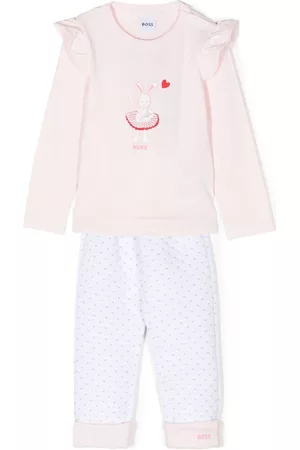 HUGO BOSS Pajamas - Graphic-print pyjama set - Pink