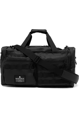 Makavelic Men Luggage - Logo-patch holdall bag - Black