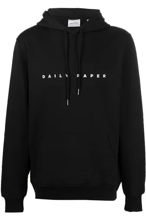 Daily paper Logo-print drawstring hoodie