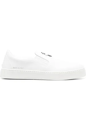 Philipp Plein Logo-plaque slip-on sneakers