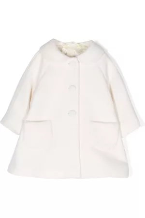 Il gufo Peter Pan-collar coat - Neutrals