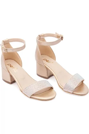 Tulleen Rhinestone block-heel sandals