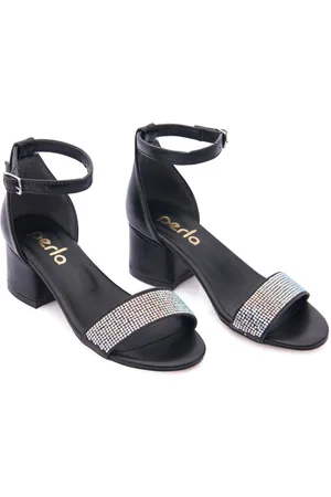 Tulleen Rhinestone block-heel sandals