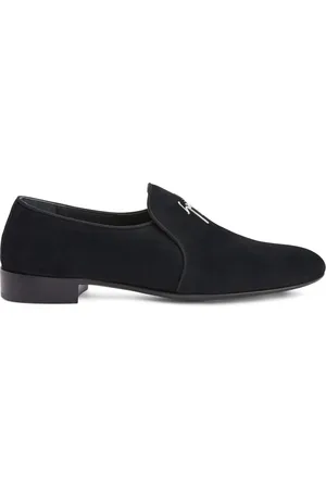 Giuseppe Zanotti Fergus logo-plaque loafers