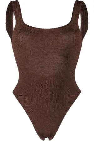 Hunza G Open-back swimsuit