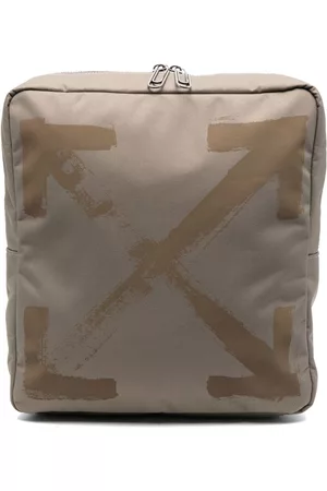 OFF-WHITE Arrows-print backpack - Green