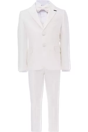 M. Moustache Suits - Tuxedo four-piece suit - White