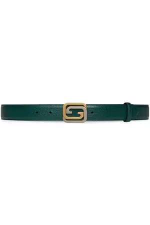 Gucci Interlocking G buckle belt - Green