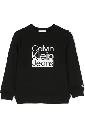 Calvin Klein Logo print crew-neck sweatshirt