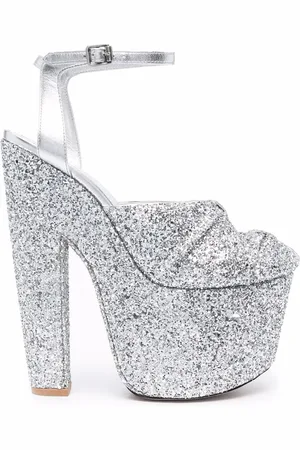 Giambattista Valli Sparkle platform pumps