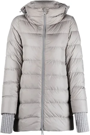 HERNO Hooded feather-down coat