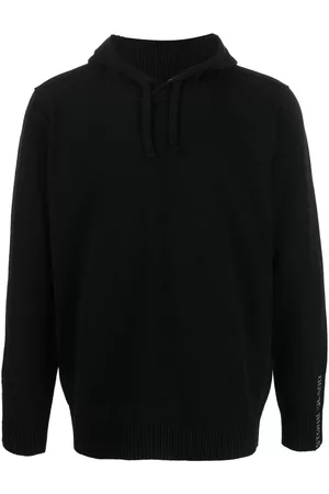 Stone Island Men Hoodies - Fine knit hoodie - Black