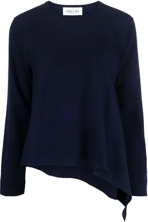 Callas Milano Heloise asymmetric merino jumper