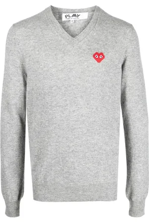 Comme des Garçons V-neck wool jumper