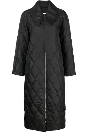 Ganni Quilted ripstop coat