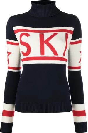 Perfect Moment Ski intarsia knit roll neck jumper
