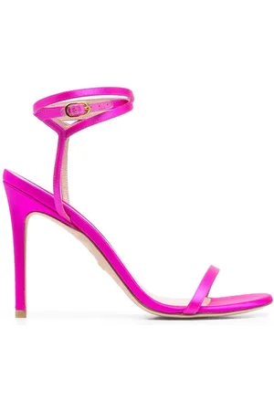 Stuart Weitzman 120mm stiletto leather sandals