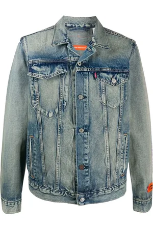 Heron Preston Denim buttoned jacket